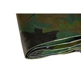 thumbnail of Bâche de camouflage militaire 1,8x3 m Verte et Noire Polyéthylène 140g/m²