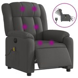 thumbnail of vidaXL Massagesessel Elektrisch Dunkelgrau Stoff