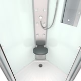 thumbnail of Duschkabine Fertigdusche Dusche Komplettkabine D10-20T1-EC 100x100 cm mit 2K Scheiben Versiegelung