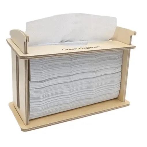 Falthandtuchspender Green Hygiene, Tischspender, Birke Sperrholz, natur #KÜCHENPARTY