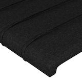 thumbnail of vidaXL Kopfteil mit Ohren Schwarz 93x16x78/88 cm Stoff