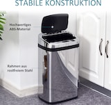 thumbnail of Automatik-Mülleimer Edelstahl Silber mit Infrarotsensor und manueller Deckelbedienung