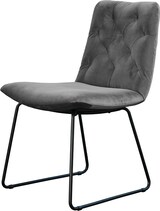 thumbnail of KAWOLA Stuhl NEW CHARME Esszimmerstuhl Velvet stone