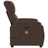 thumbnail of vidaXL Massagesessel Elektrisch Braun Mikrofasergewebe