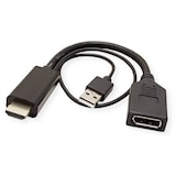 thumbnail of ROLINE 4K HDMI - DisplayPort-Adapter, v1.2, HDMI ST - DP BU, Aktiv