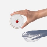 thumbnail of Zafferano Teca Frutta - Set van 6 glazen van borosilicaatglas met appel - 35 cl Tumbler Dubbele bodem Handgedecoreerd, gemakkelijk afwasbaar