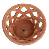 thumbnail of Biscottini Lanterna decorativa per esterno 35x35x55 cm - Lanterna portacandele da giardino - Lanterna in terracotta da terra Made in Italy