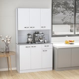 thumbnail of HOMCOM Credenza Moderna da Cucina in Legno Mobile con Cassetti