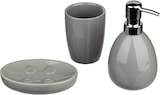 thumbnail of FIVE - 3-teiliges Badezimmer-Set aus grauer Keramik