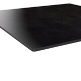 thumbnail of Gastro Stehtisch HPL Compact Premium | 80x80 cm Dunkler Schiefer | Edelstahlgestell