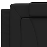 thumbnail of vidaXL Bett "Viana" mit Matratze Schwarz 200x200 cm Kunstleder