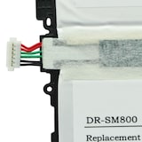 thumbnail of Nachbau Akku passend für SAMSUNG Galaxy Tab S 10.5, SM-T800, SM-T805 mit 3,8 Volt und 7900mAh 30,02Wh