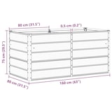 thumbnail of Helloshop26 - Vaso de plantas com design industrial moderno 160 x 80 x 75 cm para uso interno/externo em aço antracite 02_0059226