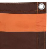 thumbnail of vidaXL Balkon-Sichtschutz Orange und Braun 90x600 cm Oxford-Gewebe