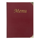 thumbnail of Securit® Basic-Speisekartenhalter in Box (4 Einzeleinlagen, zeigen 8xA4) - 10 Stück A4