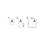 thumbnail of MONOUSO - Tovagliolo da Bar di Carta 17x17cm “Frasi” Bianco (200 Pezzi)