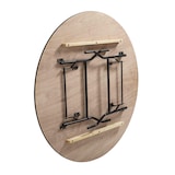 thumbnail of MobeventPro mesa redonda plegable de madera buffet catering 170 x 170 x 76cm