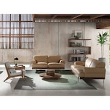 thumbnail of Angel Cerdá Sillón tapizado tela y nogal 5100C 68 x 86 x 74