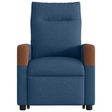thumbnail of vidaXL Massagesessel mit Aufstehhilfe Blau Stoff
