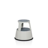 thumbnail of Taburete escalera / taburete con ruedas TIO-M II metal gris claro hjh OFFICE