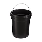 thumbnail of Poubelle à pédale 3L en Métal blanc et Bambou