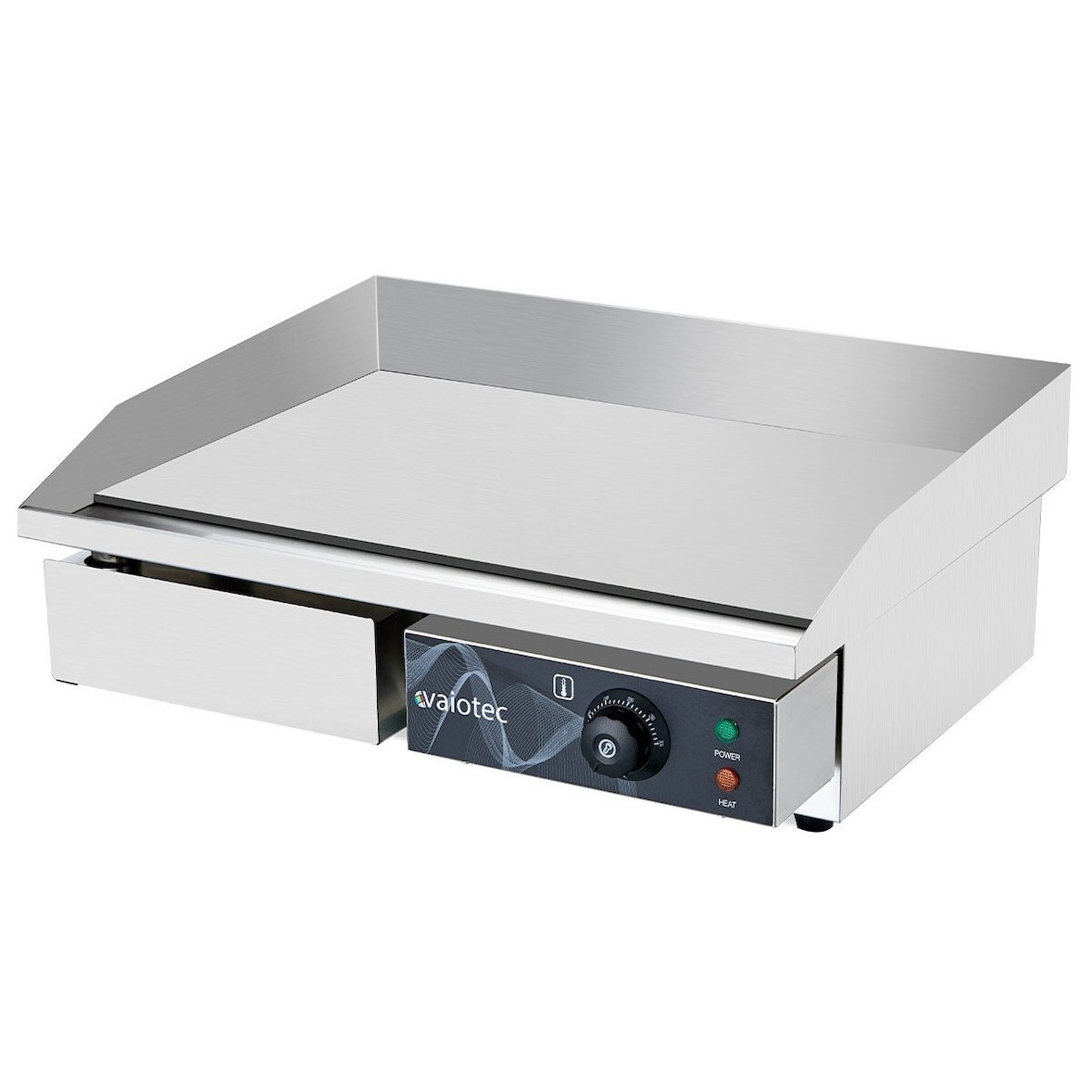 piastra elettrica, liscia, 230 V, WD 550 x 445 x 241 mm