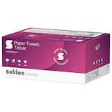 thumbnail of Satino Papierhandtuch 276640 25x23cm 2lg. V-Falz 3.000 Bl./Pack.