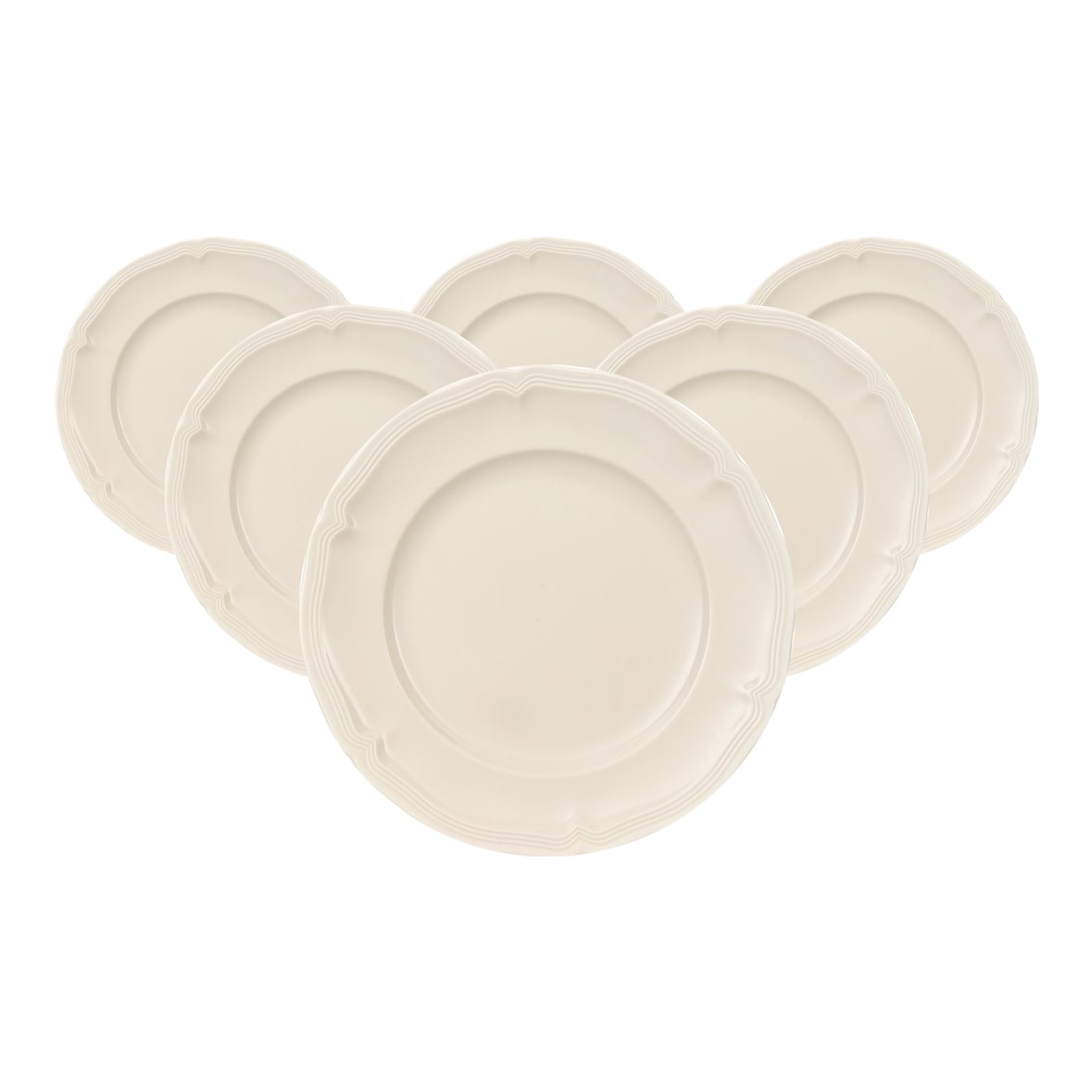 Villeroy & Boch Manoir Brotteller ø 17,4 cm 6er Set