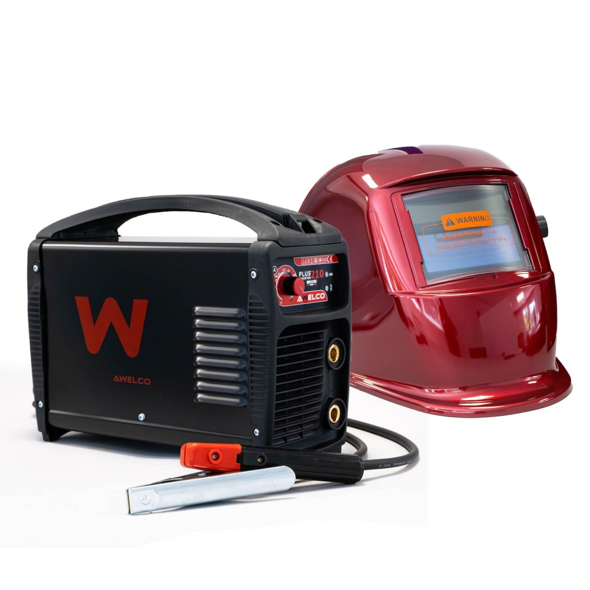 Stazione di saldatura inverter professionale 200A + cappa elettronica LCD AWELCO