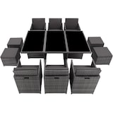 thumbnail of tectake set in rattan New York - 403821