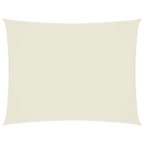 thumbnail of Voile d'ombrage tissu oxford rectangulaire 3x6 m crème Modèle Jardin Rho Prime Plus