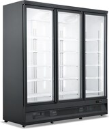 thumbnail of Combisteel Tiefkühlschrank 1450 Liter mit 3 Glastüren und 15 Roste