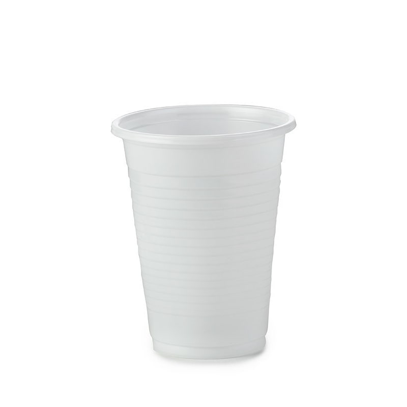 Vaso de plático blanco 220cc (3000Uds)