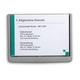 thumbnail of Durable Deurlabel 486637 (B x H) 210 mm x 148,5 mm Grafiet 486637
