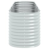 thumbnail of vidaXL Garten-Hochbeet 320x80x81 cm Verzinkter Stahl Silbern