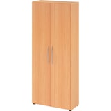 thumbnail of bümö Mehrzweckschrank 80cm breit, Aktenschrank o. Schuhschrank hoch, Schrank mit Regal, Küchenschrank in Buche aus Holz, Vorratsschrank &
