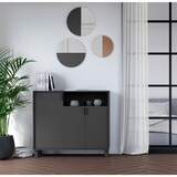 thumbnail of Zapatero 520 de HERDASA modelo MILANO, grafito.