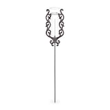 thumbnail of Relaxdays Regenmesser Vintage mit Erdspieß, Deko Niederschlagsmesser, antik, 12cm 5 inch, Glas, Metall, verziert, bronze
