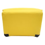 thumbnail of Poltrona HWC-E68, sofá-cama, poltrona funcional, poltrona dobrável, reclinável, tecido/têxtil ~ amarelo