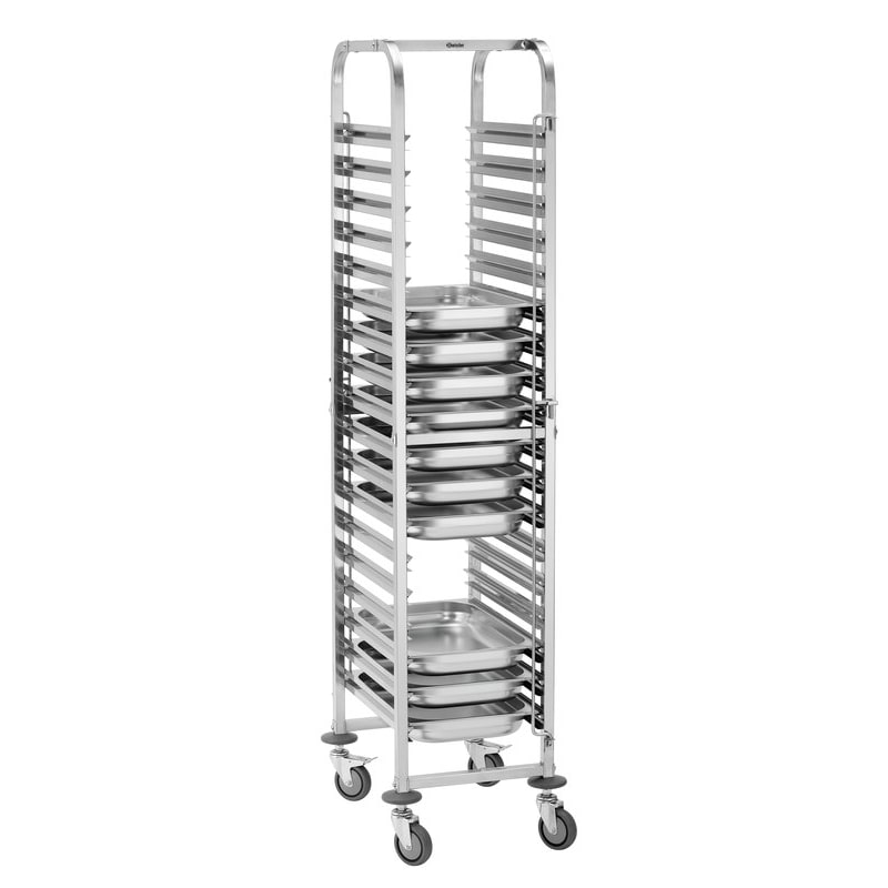 Gastronorm dienbladenwagen 18 gn1/1 bartscher agn1800-1/1