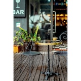 thumbnail of SIT Möbel Bistrotafel rond | zwart marmeren blad | messing lijst | zwart gietijzeren frame | B 57 x D 57 x H 71 cm | 09997-11 | Serie THIS & THAT