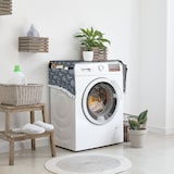 thumbnail of Relaxdays Waschmaschinenauflage mit Taschen, Polyester, Abdeckung Waschmaschine, Trockner, Kühlschrank, anthrazit/creme