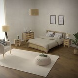 thumbnail of ML-Design Kommode 3 Schubladen 100x77x40 cm Eiche Rattan Massivholzfüße Sideboard Wohnzimmer Flur