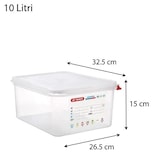 thumbnail of Hermetico Gastronorm GN1/2 150mm  10 l