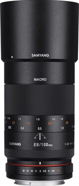thumbnail of Samyang 100mm F2.8 ED UMC Macro SLR Makro-Teleobjektiv Schwarz