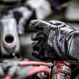 thumbnail of Arbeitshandschuhe 12 Paar Nitril vollbeschichtet, Segeltuchstulpe Gr.10