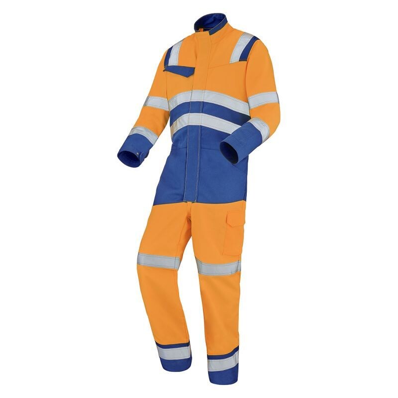 Cepovett - Combinaison 1 Fag Fluo Safe XP Orange / Bleu Taille XL