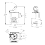 thumbnail of SAMMIC Cortadora de hortalizas capacidad hasta 350 kgs mod. CA-21. 1 velocidad.