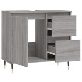 thumbnail of vidaXL Badschrank Grau Sonoma 65x33x60 cm Holzwerkstoff
