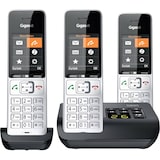 thumbnail of Gigaset COMFORT 500A trio DECT, GAP Schnurloses Telefon analog Babyphone, Freispre L36852-H3023-B111